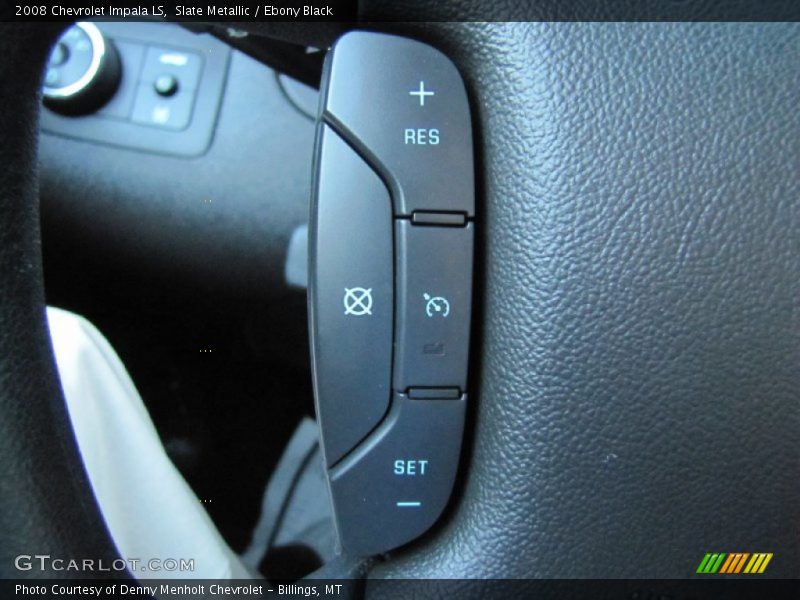 Slate Metallic / Ebony Black 2008 Chevrolet Impala LS