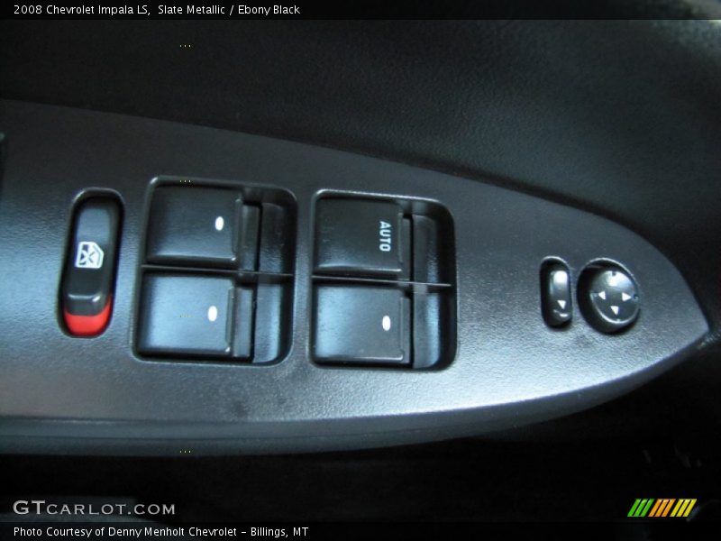 Slate Metallic / Ebony Black 2008 Chevrolet Impala LS