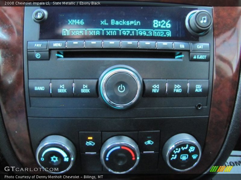 Slate Metallic / Ebony Black 2008 Chevrolet Impala LS
