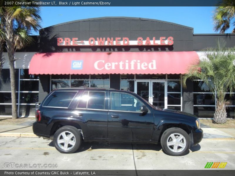 Black / Light Cashmere/Ebony 2007 Chevrolet TrailBlazer LT