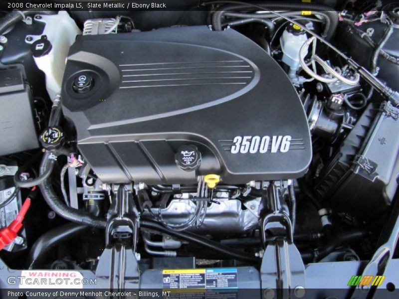 Slate Metallic / Ebony Black 2008 Chevrolet Impala LS