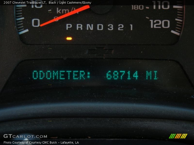 Black / Light Cashmere/Ebony 2007 Chevrolet TrailBlazer LT