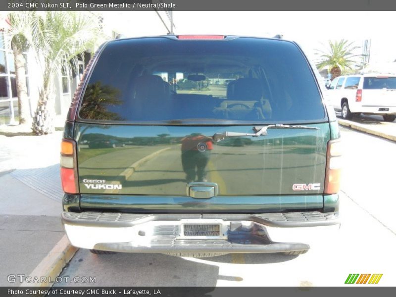 Polo Green Metallic / Neutral/Shale 2004 GMC Yukon SLT