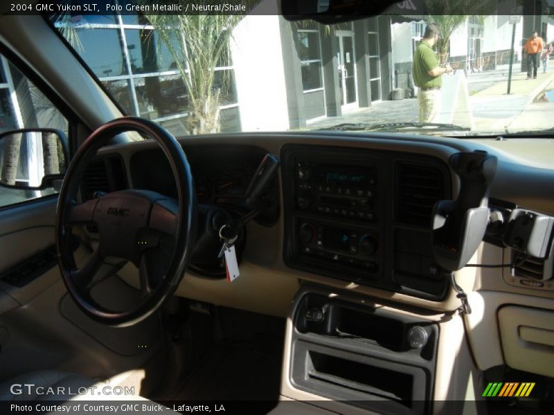 Polo Green Metallic / Neutral/Shale 2004 GMC Yukon SLT
