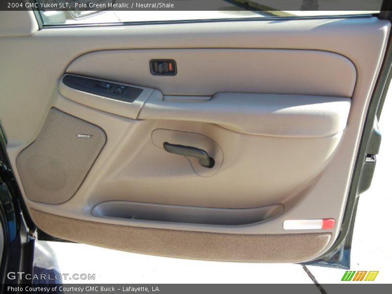 Polo Green Metallic / Neutral/Shale 2004 GMC Yukon SLT