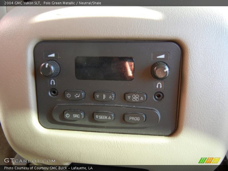 Polo Green Metallic / Neutral/Shale 2004 GMC Yukon SLT