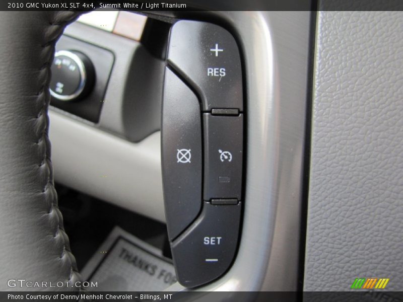 Summit White / Light Titanium 2010 GMC Yukon XL SLT 4x4