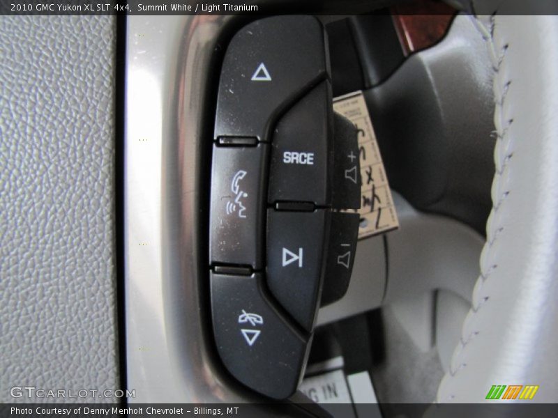 Summit White / Light Titanium 2010 GMC Yukon XL SLT 4x4