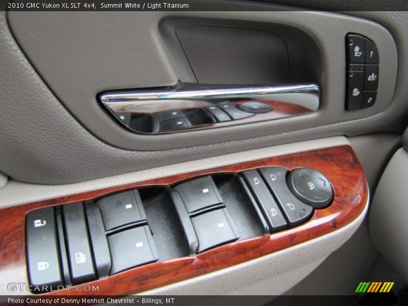 Summit White / Light Titanium 2010 GMC Yukon XL SLT 4x4