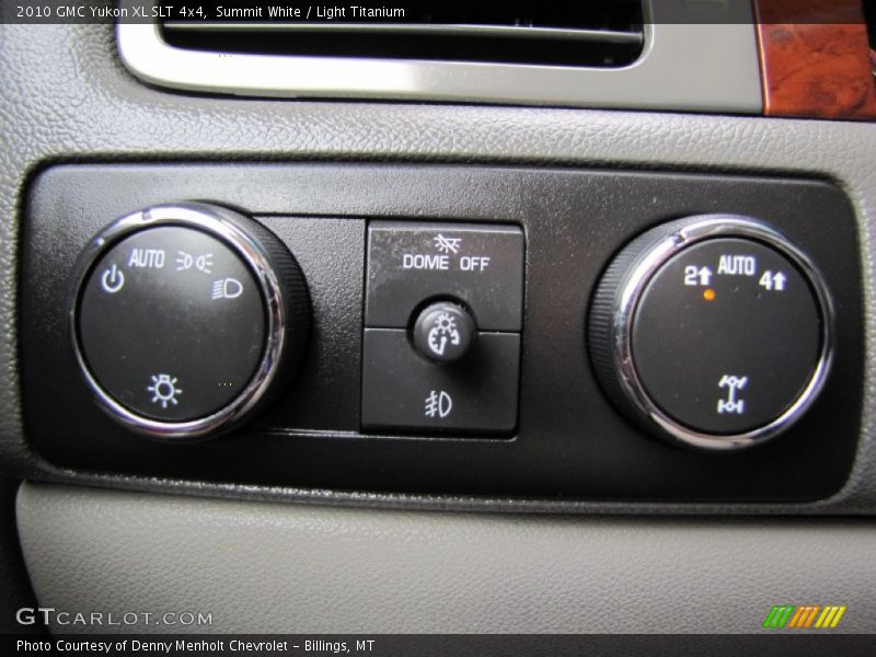 Summit White / Light Titanium 2010 GMC Yukon XL SLT 4x4