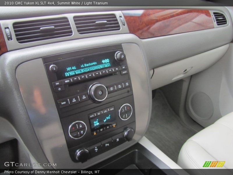 Summit White / Light Titanium 2010 GMC Yukon XL SLT 4x4