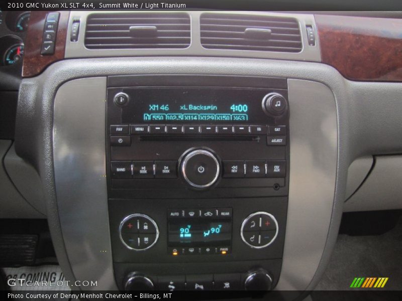 Summit White / Light Titanium 2010 GMC Yukon XL SLT 4x4