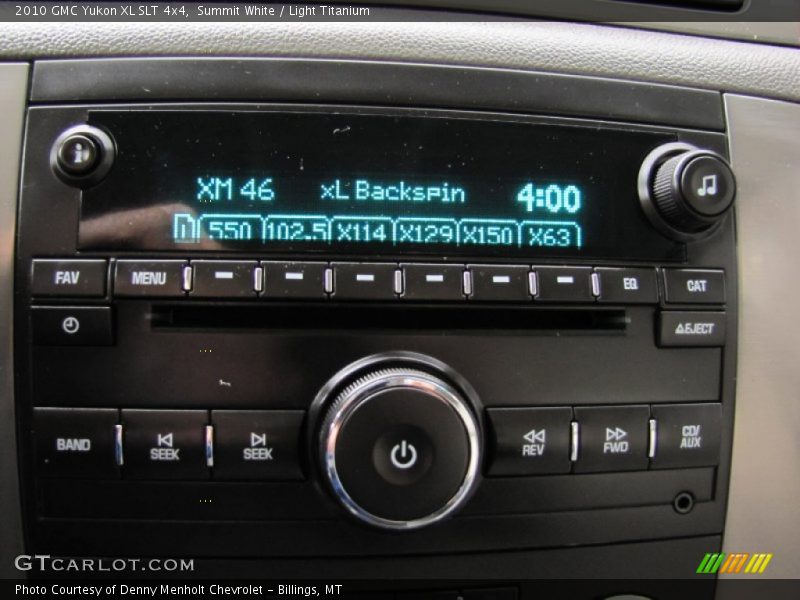 Summit White / Light Titanium 2010 GMC Yukon XL SLT 4x4