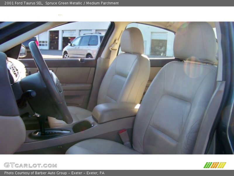 Spruce Green Metallic / Medium Parchment 2001 Ford Taurus SEL