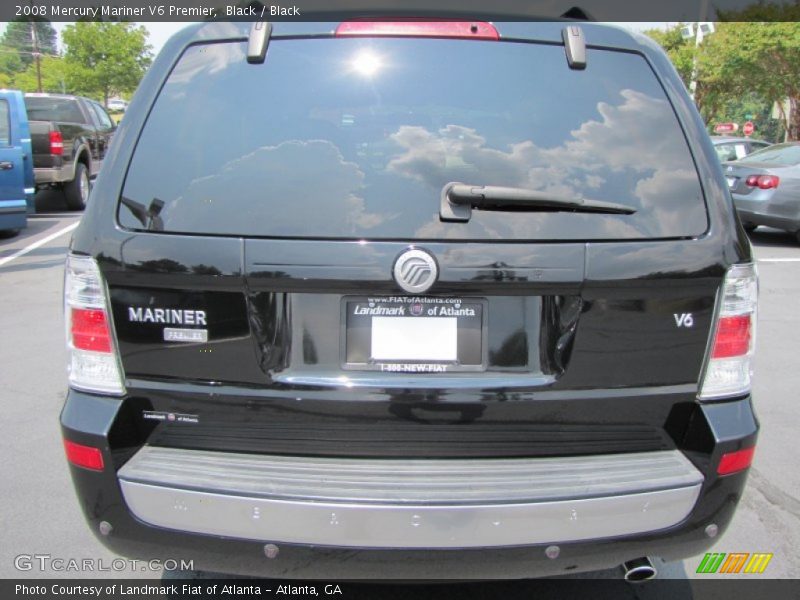 Black / Black 2008 Mercury Mariner V6 Premier