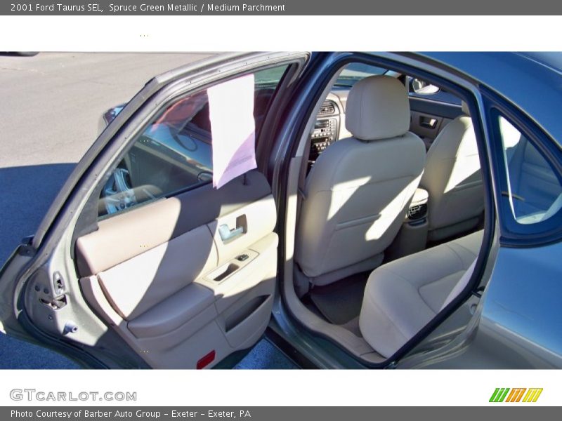 Spruce Green Metallic / Medium Parchment 2001 Ford Taurus SEL