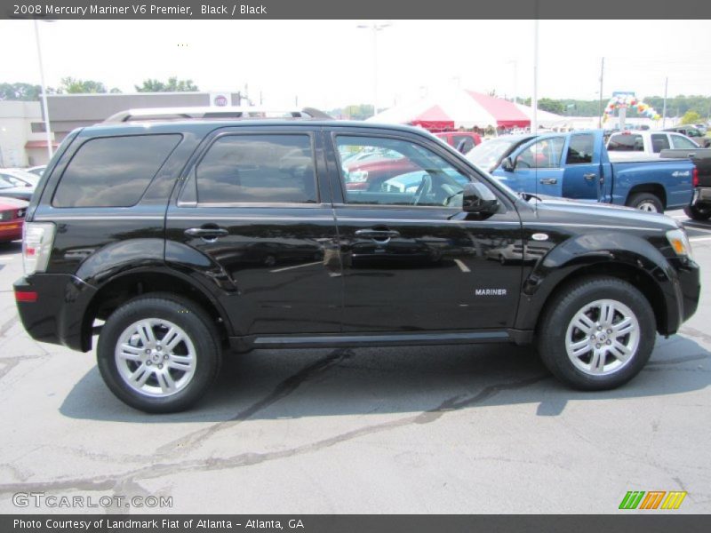 Black / Black 2008 Mercury Mariner V6 Premier