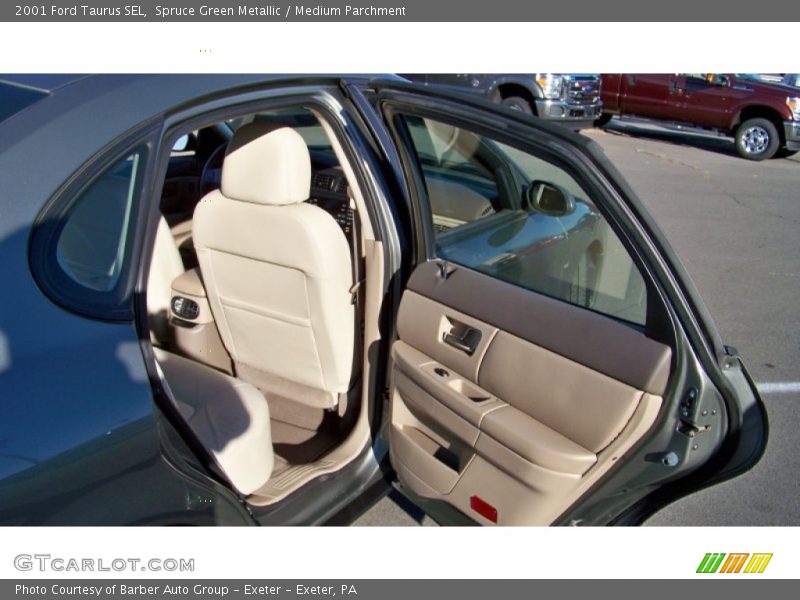 Spruce Green Metallic / Medium Parchment 2001 Ford Taurus SEL