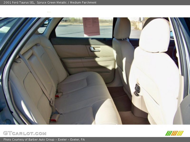 Spruce Green Metallic / Medium Parchment 2001 Ford Taurus SEL