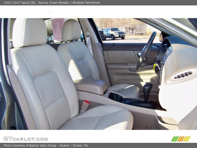 Spruce Green Metallic / Medium Parchment 2001 Ford Taurus SEL