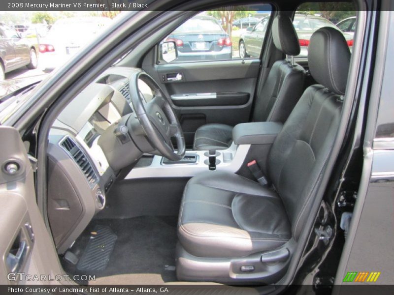 Black / Black 2008 Mercury Mariner V6 Premier