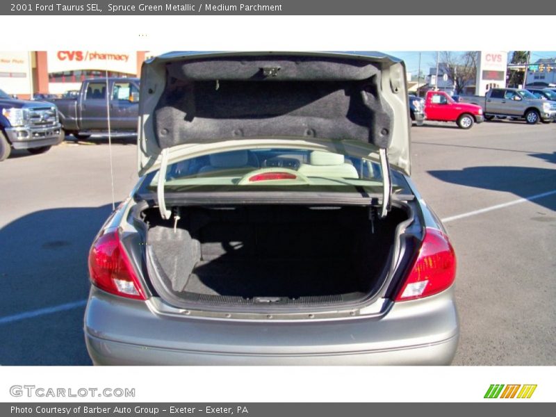Spruce Green Metallic / Medium Parchment 2001 Ford Taurus SEL
