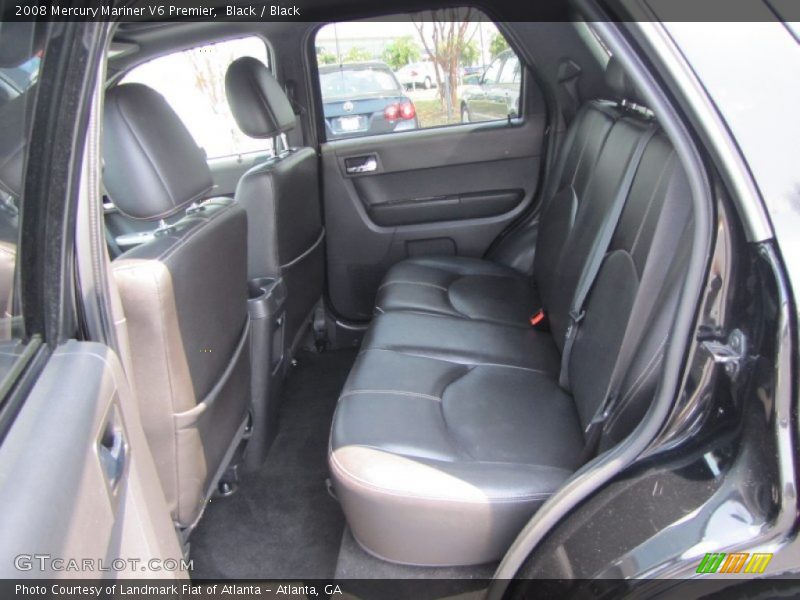 Black / Black 2008 Mercury Mariner V6 Premier