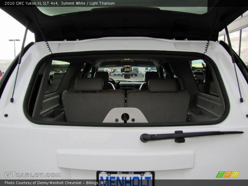 Summit White / Light Titanium 2010 GMC Yukon XL SLT 4x4