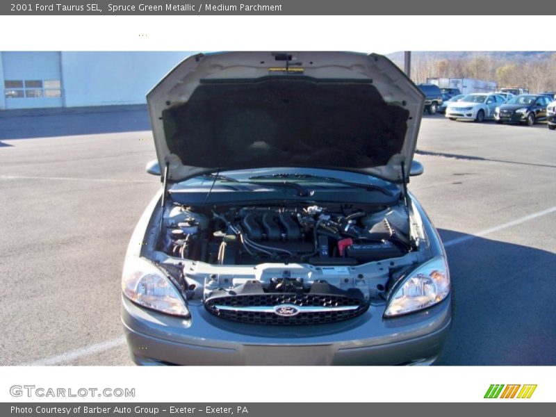 Spruce Green Metallic / Medium Parchment 2001 Ford Taurus SEL