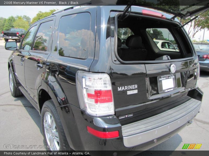 Black / Black 2008 Mercury Mariner V6 Premier