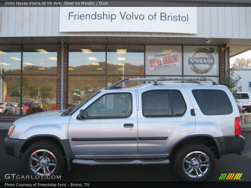 Silver Ice Metallic / Dusk 2000 Nissan Xterra SE V6 4x4