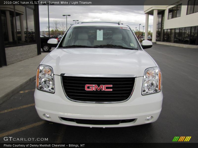 Summit White / Light Titanium 2010 GMC Yukon XL SLT 4x4