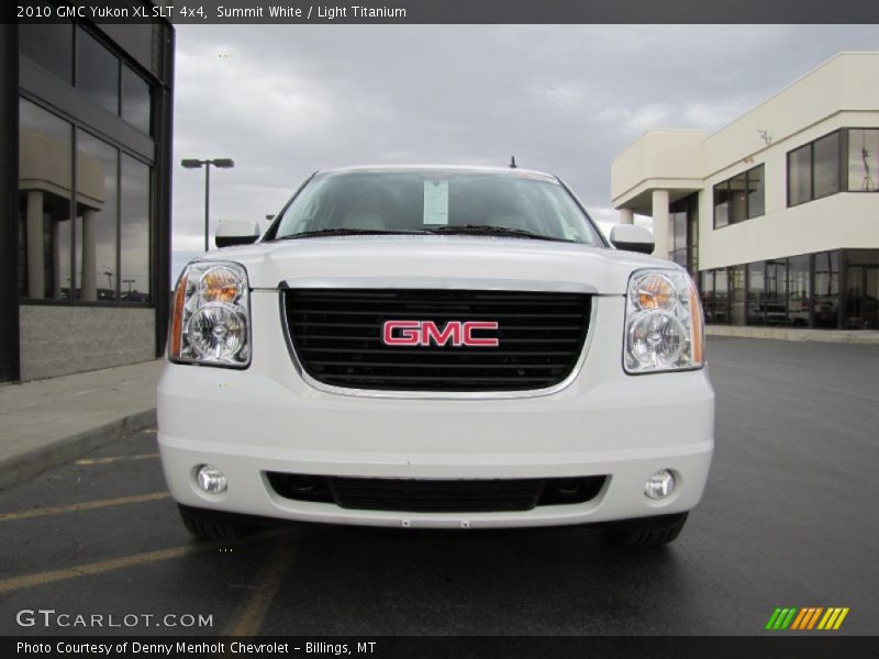 Summit White / Light Titanium 2010 GMC Yukon XL SLT 4x4