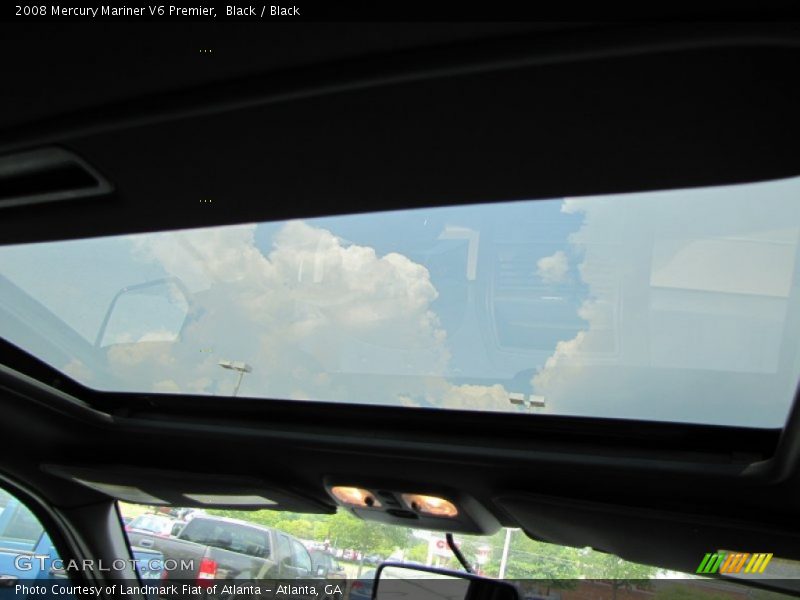 Black / Black 2008 Mercury Mariner V6 Premier