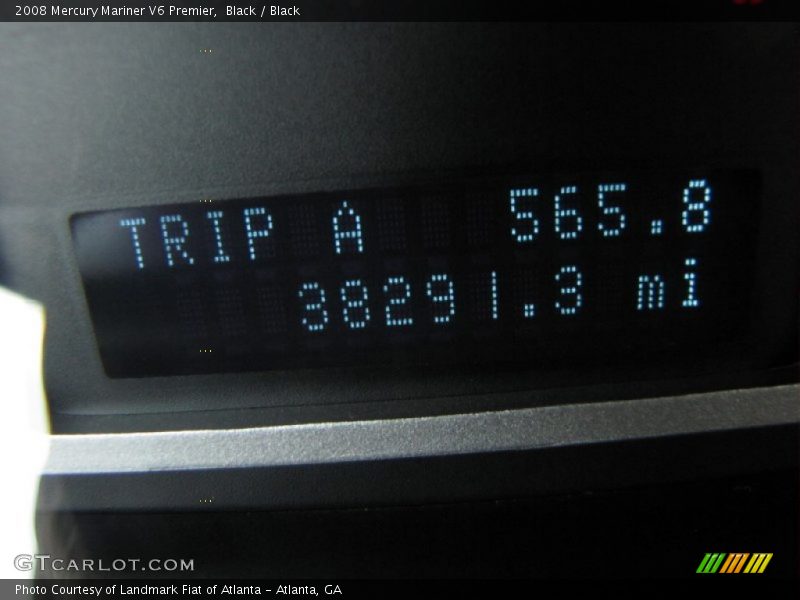 Black / Black 2008 Mercury Mariner V6 Premier