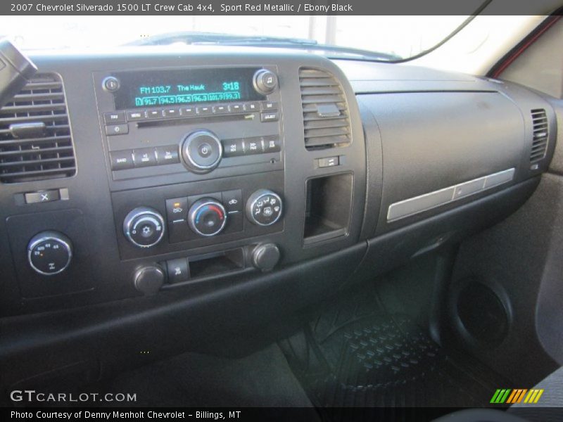 Sport Red Metallic / Ebony Black 2007 Chevrolet Silverado 1500 LT Crew Cab 4x4