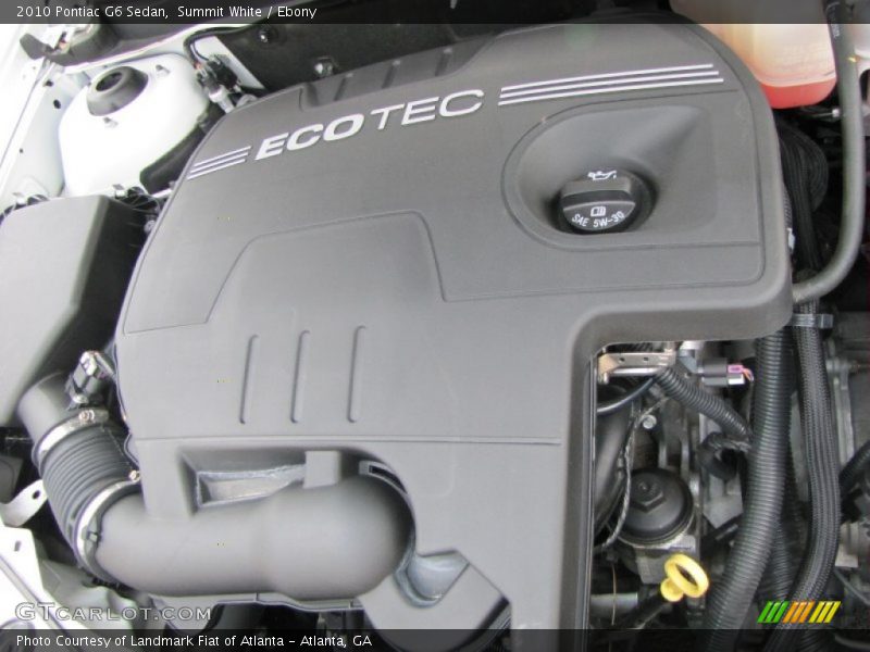 Summit White / Ebony 2010 Pontiac G6 Sedan