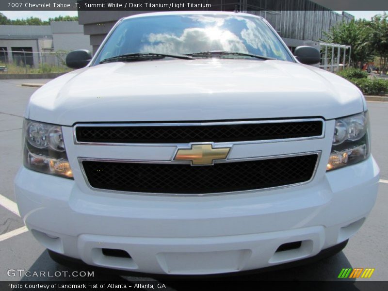 Summit White / Dark Titanium/Light Titanium 2007 Chevrolet Tahoe LT