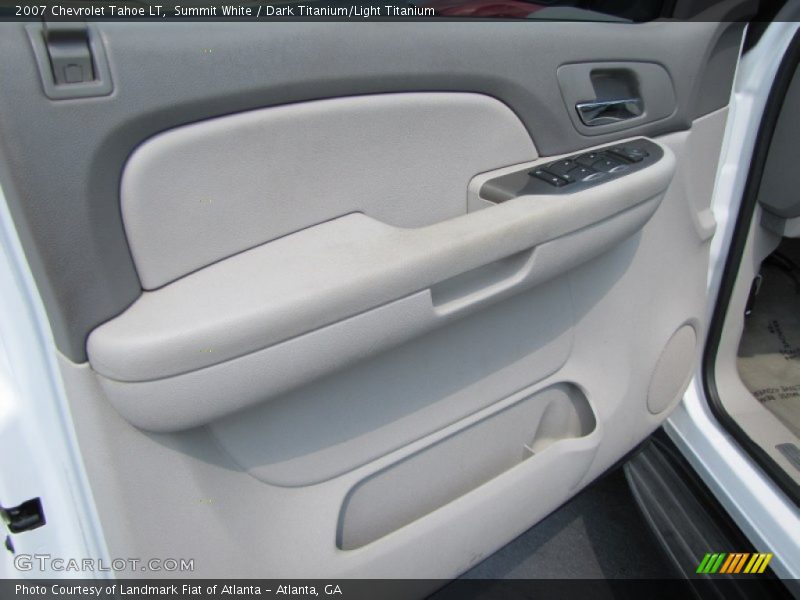 Summit White / Dark Titanium/Light Titanium 2007 Chevrolet Tahoe LT