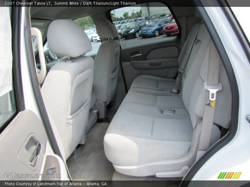 Summit White / Dark Titanium/Light Titanium 2007 Chevrolet Tahoe LT