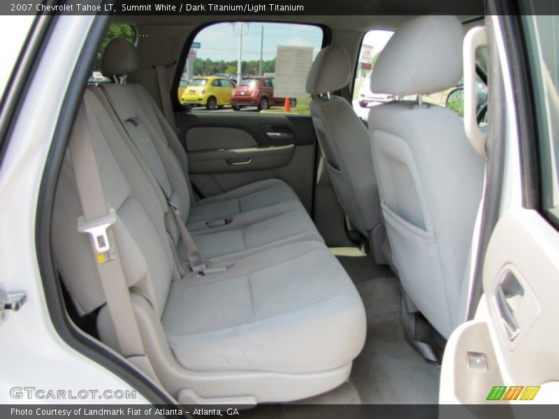 Summit White / Dark Titanium/Light Titanium 2007 Chevrolet Tahoe LT
