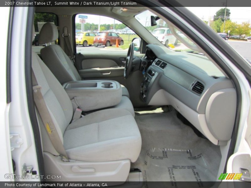 Summit White / Dark Titanium/Light Titanium 2007 Chevrolet Tahoe LT