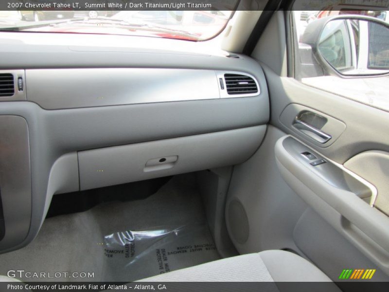 Summit White / Dark Titanium/Light Titanium 2007 Chevrolet Tahoe LT