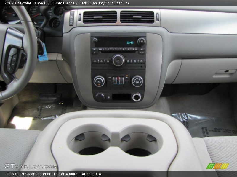 Summit White / Dark Titanium/Light Titanium 2007 Chevrolet Tahoe LT