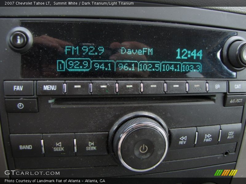 Summit White / Dark Titanium/Light Titanium 2007 Chevrolet Tahoe LT