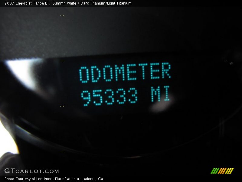 Summit White / Dark Titanium/Light Titanium 2007 Chevrolet Tahoe LT