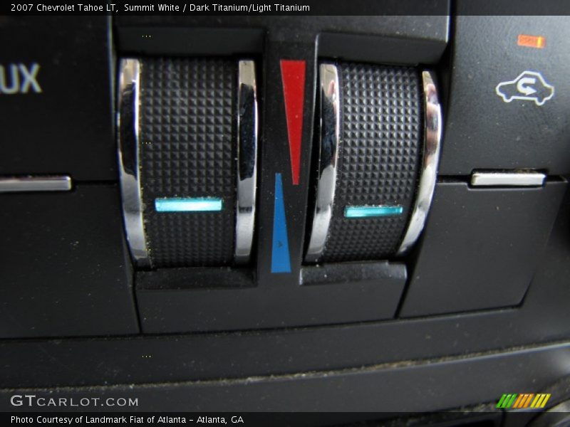 Summit White / Dark Titanium/Light Titanium 2007 Chevrolet Tahoe LT