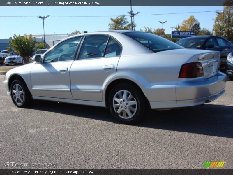 Sterling Silver Metallic / Gray 2001 Mitsubishi Galant ES