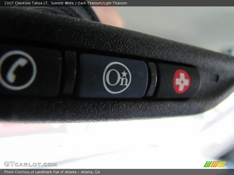 Summit White / Dark Titanium/Light Titanium 2007 Chevrolet Tahoe LT
