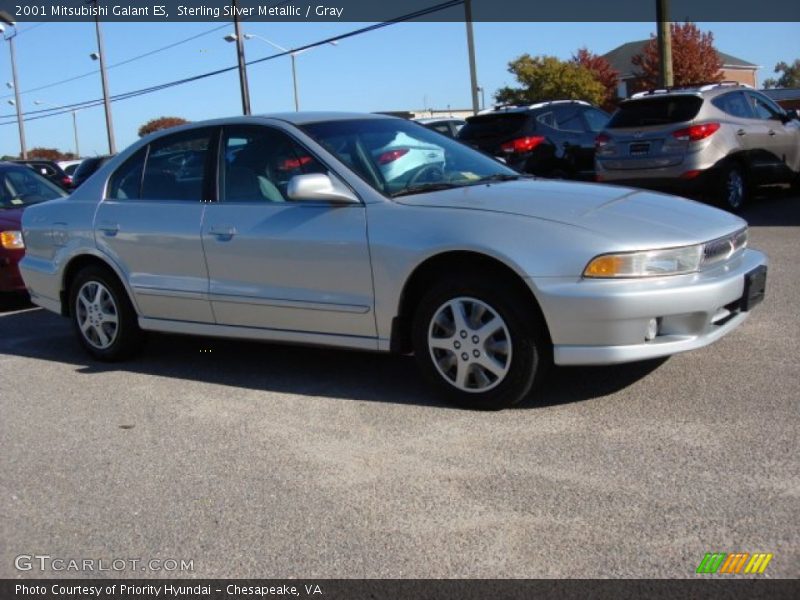 Sterling Silver Metallic / Gray 2001 Mitsubishi Galant ES